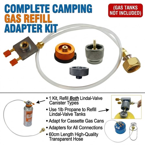 Gas refill adapter propane - refill,