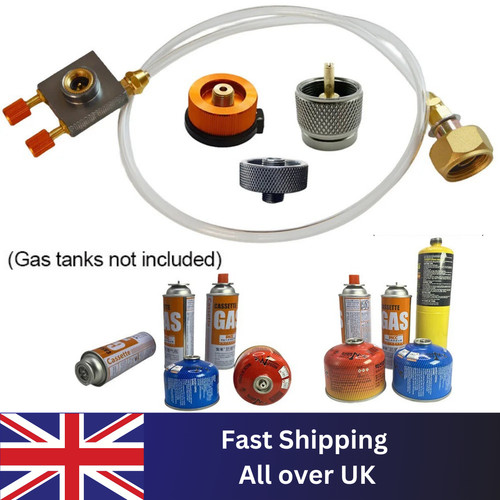 Gas refill adapter - gas, propane