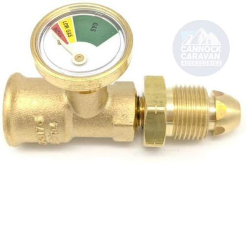 Pressure gauge level - hi-lo,