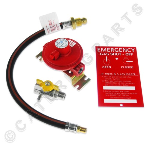 Wall mounted gas regulator - wall, kit