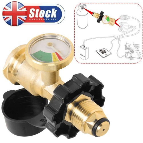High low gas pressure gauge - high,