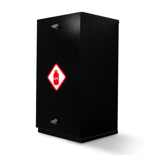 Steel gas safety locker - steel,