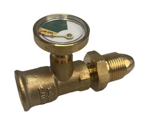 Pressure gauge level - hi-lo,