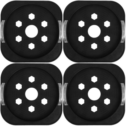 4pcs black plastic propane - 4pcs,