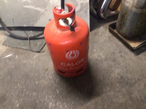 Calor propane red gas bottle - propane,